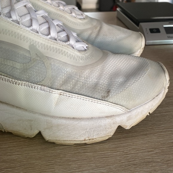 Nike Air Max 2090 "Triple White" Sneakers BV9977-100 - Size 14 - Picture 5 of 10